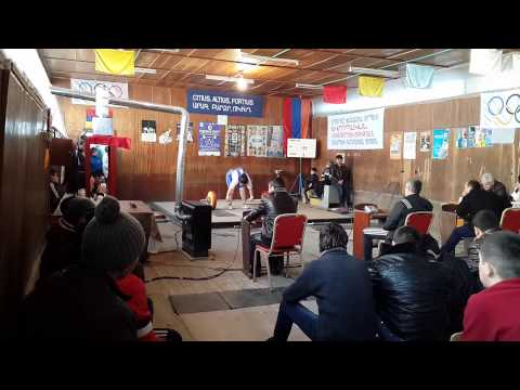 DALALYAN ARPINE C&J 105, WINNER 2014 Junior Armenian Weightliftiing Championships.