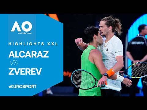 Carlos Alcaraz - Alexander Zverev | Highlights XXL deutsch | Halbfinale | Australian Open 2026
