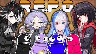【 R.E.P.O. 】 堕天使!?鬼とサキュバスのハーフ!?元チュートリアルのキャラ!?抗うつ剤の化身!?濃すぎるメンツでいざ有価物回収! うつさき視点 【 コラボ 】