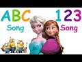 Nursery Rhymes Frozen Minions ABC Song 123 Song ABC Song Baby Songs Kids Songs