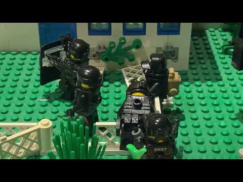 Lego swat team raids farm!