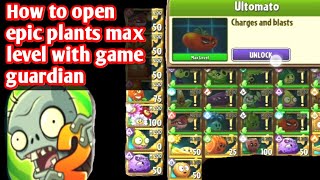 Plants vs zombie 2! How To Open New Plants With Max Level All Plants