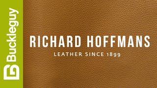 Richard Hoffmans Leather, Sprinter | Butterscotch | Full Grain Leather Demo