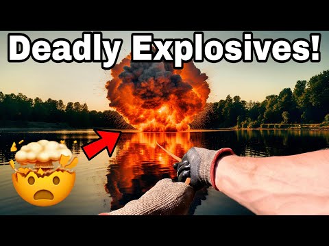 I Found DuPont Nitramon Dynamite Explosives While Magnet Fishing!!!