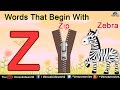 Words That Begin With 'Z'