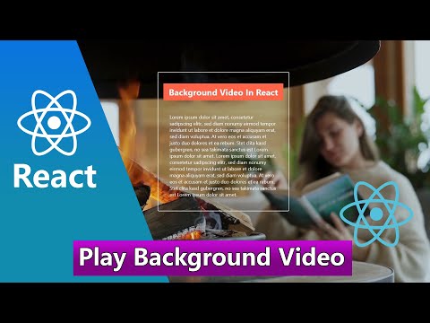 Play Background Video In React js