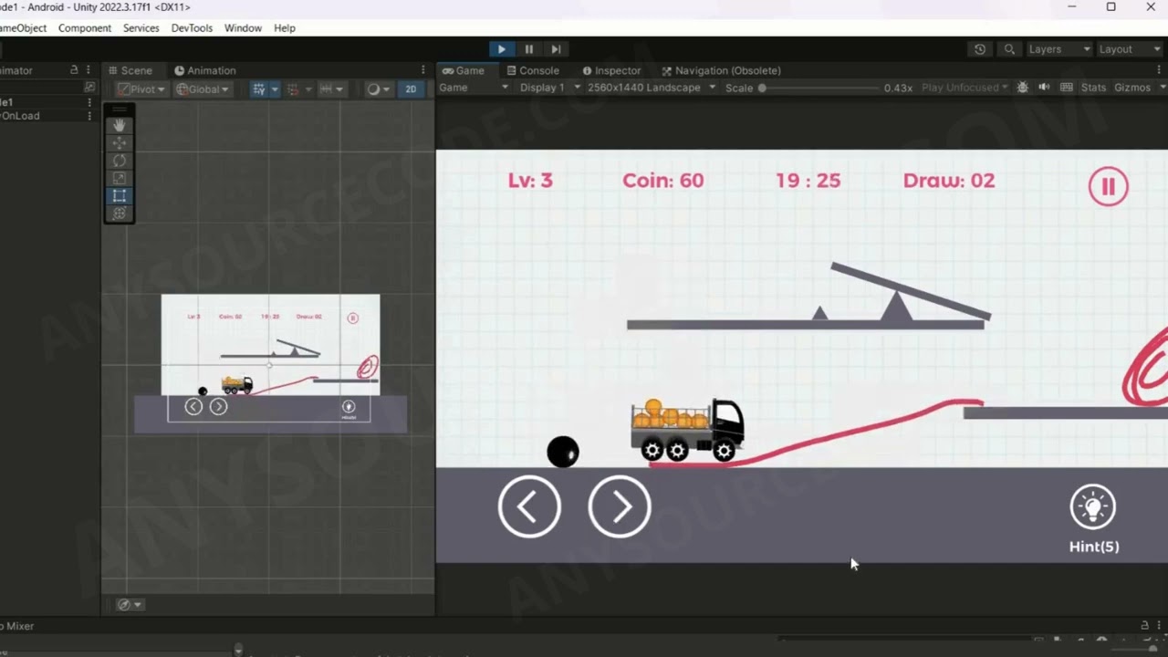 Brain It - Trucks Physics Puzzle Unity Game Source Code #unity #unity3d #unitydev #unitydeveloper
