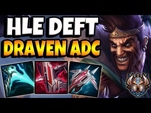 Deft DRAVEN vs TRISTANA [ ADC ] Patch 11.5 Ranked Korea ✅