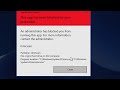 Fix This App Has Been Blocked For Your Protection Mmc Exe