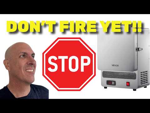 Don’t Fire the VEVOR Kiln Until You Watch This! Perfect cone 6!