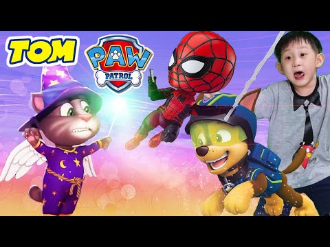 ✨😺 Magical PAW PATROL Balloon From My Talking Tom 2 in REAL LIFE and more Nate stories 💥☀️