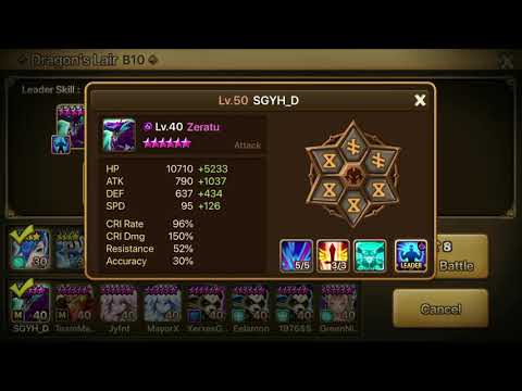 Zeratu( Dark Chimera) Solo Dragons B10