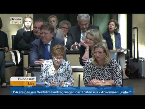 Bundesrat zur Neuordnung der Bund-Länder-Finanzbeziehungen am 02.06.17