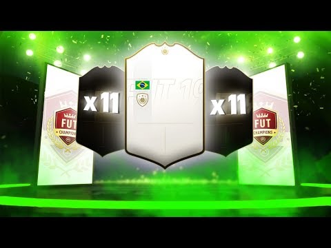 2 sobres de 11 IFS + ICONO medio BRASILEÑO | RECOMPENSAS TOP 100 FUTCHAMPIONS