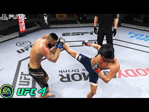 UFC 4 | Bruce Lee VS Rob Font |  PS5