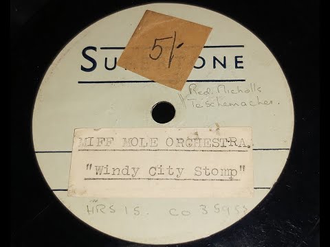 Miff Mole Orchestra 'Windy City Stomp'  1928 78 rpm