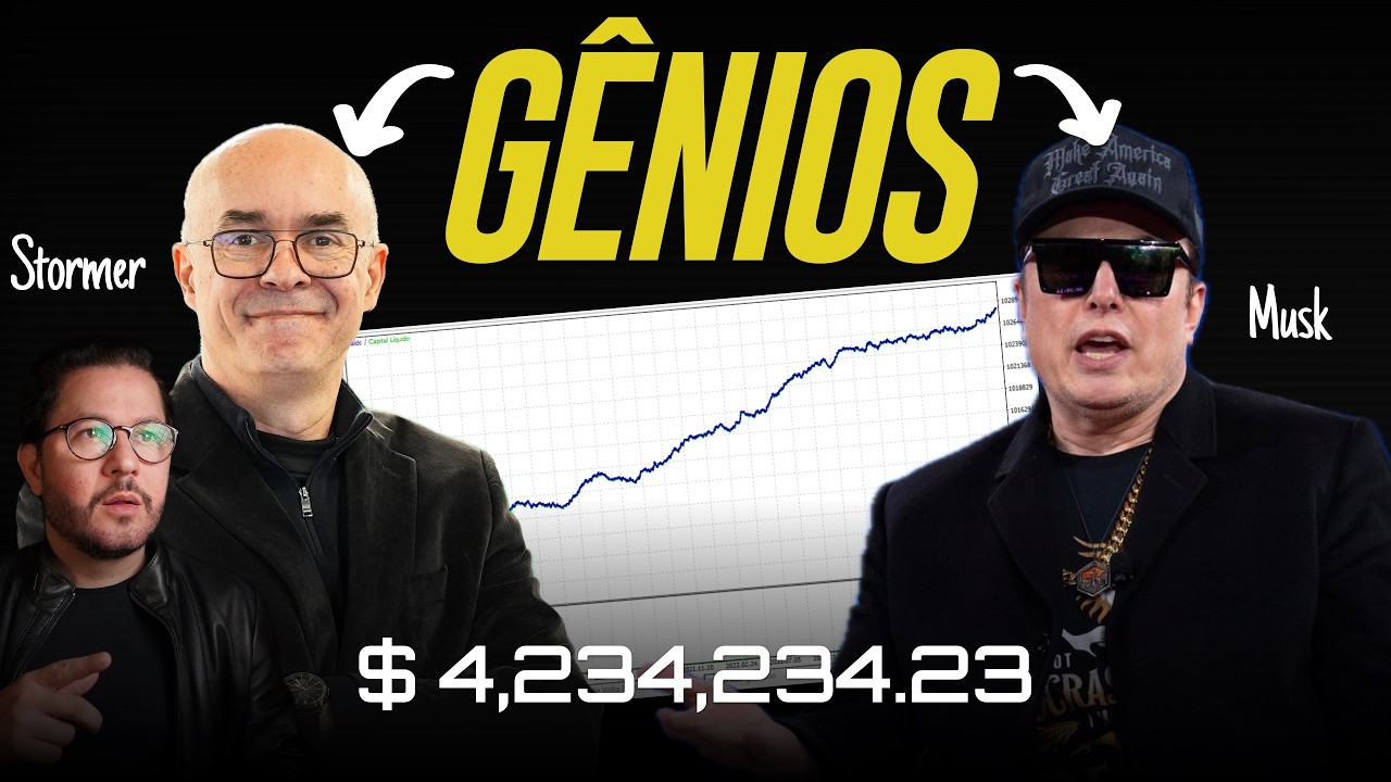 Nova IA Elon Musk Grok 3 + MT5 + Stormer = INCRÍVEL