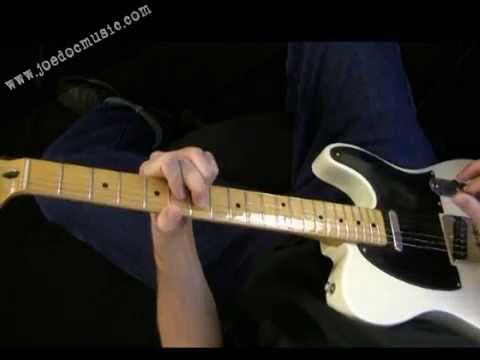 Rockabilly & Country Guitar Ending Lick - Hybrid Picking & "Ending Chords" Lesson"