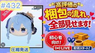 No432【梱包ライブ】丁寧に梱包！ホロライブプロダクション  星街すいせい　寝そべりぬいぐるみ　タグ付き