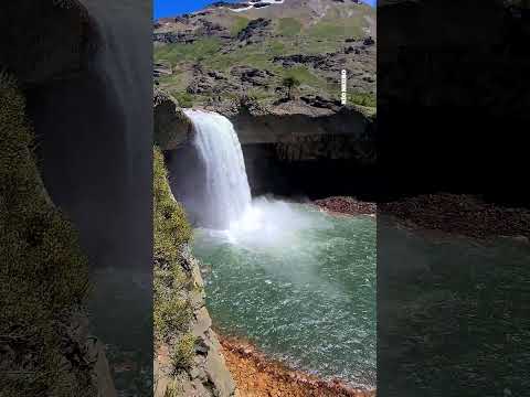 🤩🌊 Caviahue- Copahue: Salto del Agrio, cascadas y Las Mellizas congeladas tres bellezas imperdibles