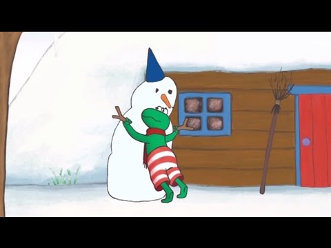 Frosch und der Schneemann - Frosch und Freunde