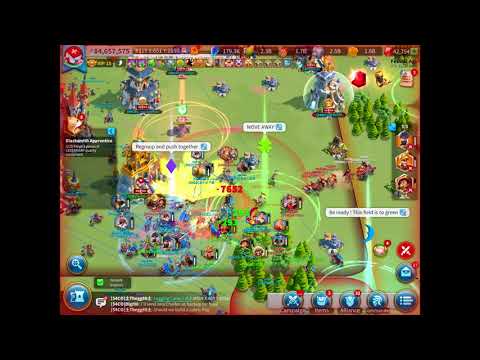 Rise of Kingdoms : KvK Heroic Anterm Lvl.4 Pass Opening