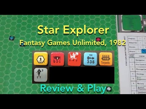 Star Explorer (Fantasy Games Unlimited) Review & How to Play