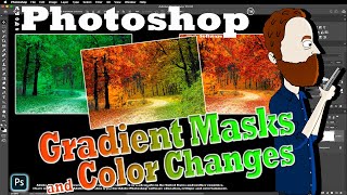 Gradient Mask and Color Change in Photoshop