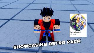 Roblox Showcasing Retro Pack | Dragon Ball Rage