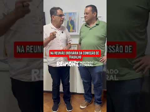 Comendador Claudio Manhães consegue apoio do Deputado Federal Reimont ao PL 3661/12!