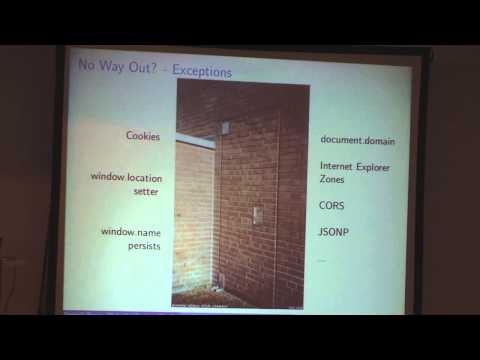 OWASP AppSec EU 2013: Origin Policy Enforcement in Modern Browsers