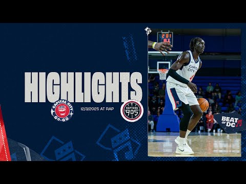 Highlights: Capital City Go-Go at Raptors 905 | 12.3.25