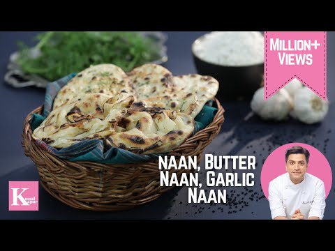 Naan, Garlic Naan, Butter Naan