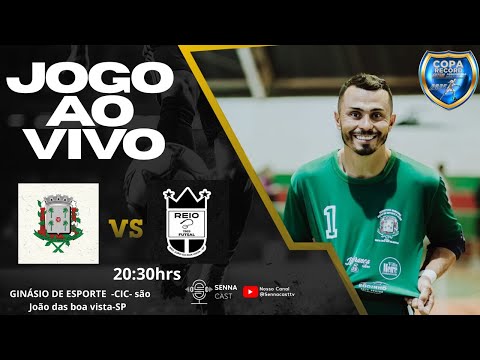SAO JOAO DA VISTA X SANTA CRUZ DAS PALMEIRAS/AO VIVO/COPA RECORD DE FUTSAL