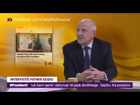 Intervistë: Fatmir Sejdiu