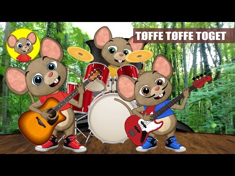 Tøffe tøffe toget  - Norske barnesanger | Med tekst