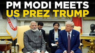 Modi US Visit LIVE: PM Modi-Donald Trump Meet | PM Modi LIVE | Trump Welcomes Modi | US News LIVE