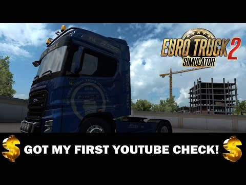 Received My First YouTube Check! | Ford F-MAX | ETS2 1.36