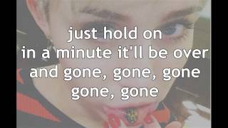 Miley Cyrus - rooting for my baby (lyric video)