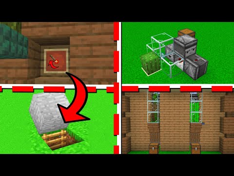 5 MUST-HAVE REDSTONE ITEMS in MINECRAFT!