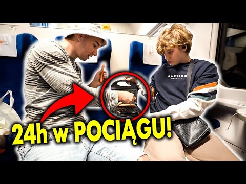 24H W POCIĄGU | KXK VLOG