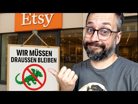 Etsy will close thousands of 3D printing shops! (Your chance?)