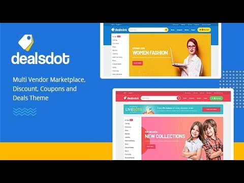 Dealsdot - Multi Vendor Marketplace Theme Free Download