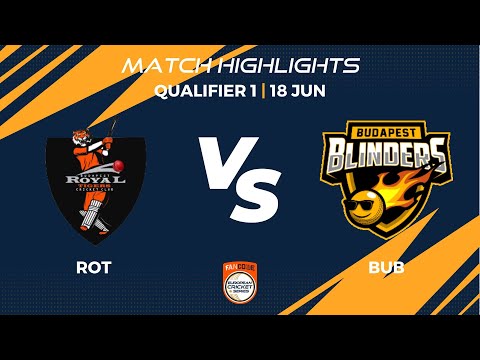 Qualifier 1 - ROT vs BUB | Highlights | FanCode ECS Hungary, 2022 Day 6 | ECS22.310