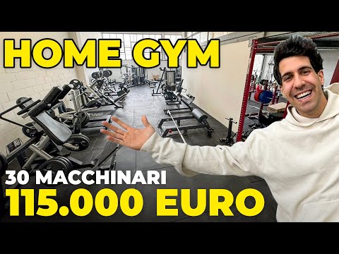 L'HOME GYM PIÙ BELLA D'ITALIA (spoiler finale)