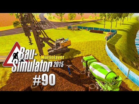 Bau-Simulator 2015 Multiplayer #090 - Abschluss mit dem Betonmischer! CONSTRUCTION SIMULATOR