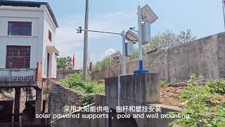 HRUNAN automated radar flow monitoring station