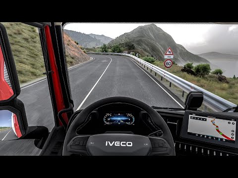 (4K) + New Ultra Realistic Graphics / New Lighting By Snowymoon - Euro Truck Simulator 2 ETS2 1.55