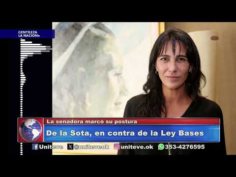 De la Sota, en contra de la Ley de Bases