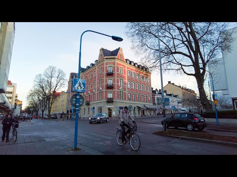 Quick Afternoon Walk in Uppsala, Sweden (4K, 50fps)